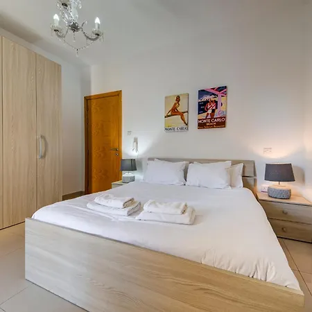 公寓 Comfortable 2br In Near Seafront 斯利马